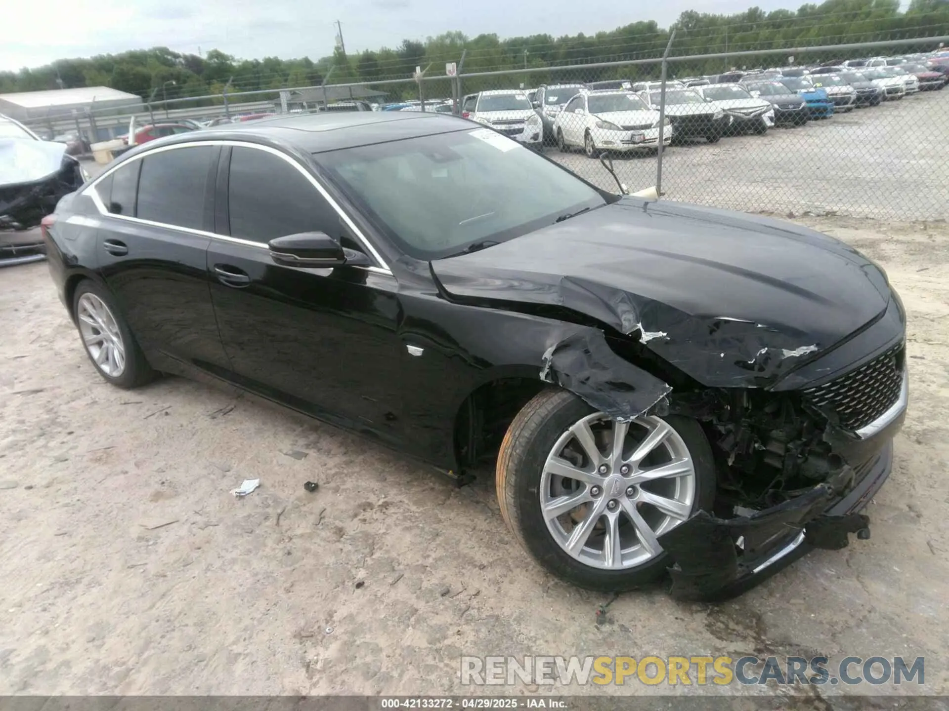 1 Photograph of a damaged car 1G6DM5RK4L0100133 CADILLAC CT5 2020