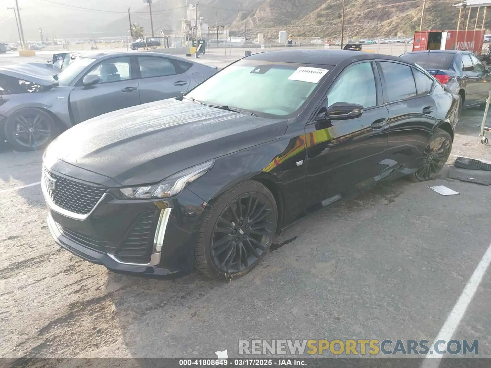 2 Photograph of a damaged car 1G6DM5RK5L0131469 CADILLAC CT5 2020