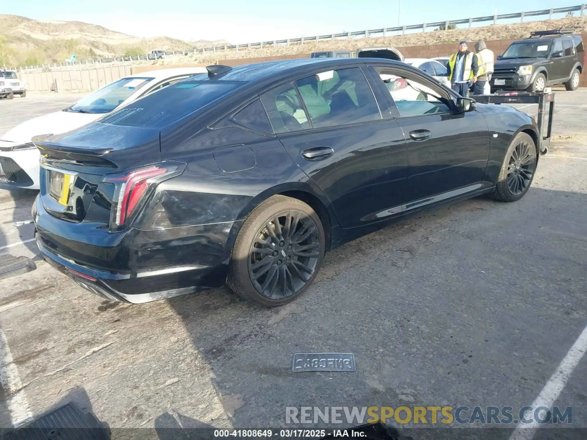 4 Photograph of a damaged car 1G6DM5RK5L0131469 CADILLAC CT5 2020