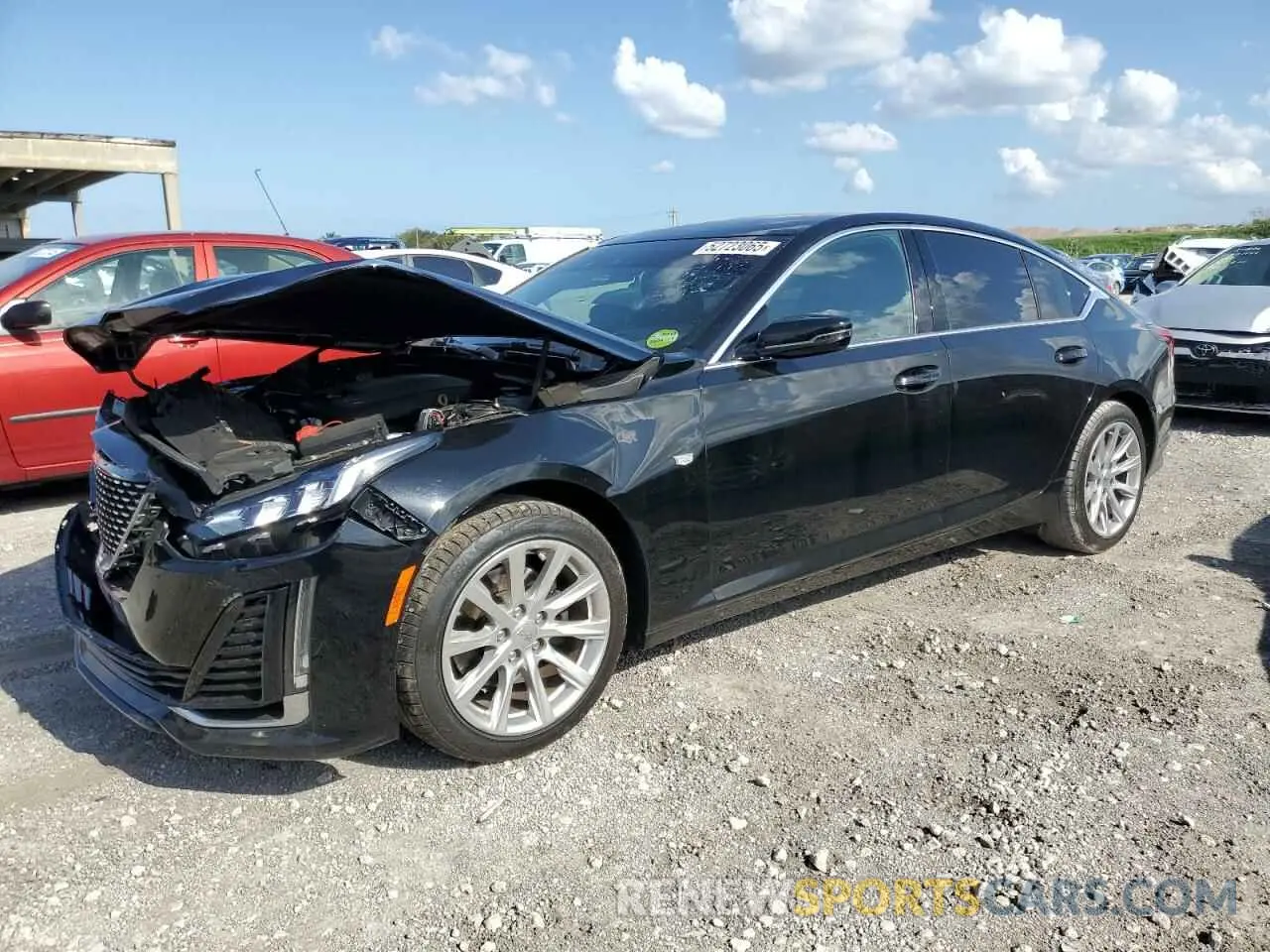 1 Photograph of a damaged car 1G6DM5RK8L0119235 CADILLAC CT5 2020