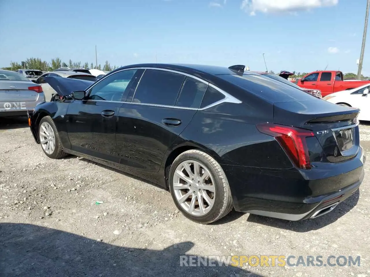 2 Photograph of a damaged car 1G6DM5RK8L0119235 CADILLAC CT5 2020