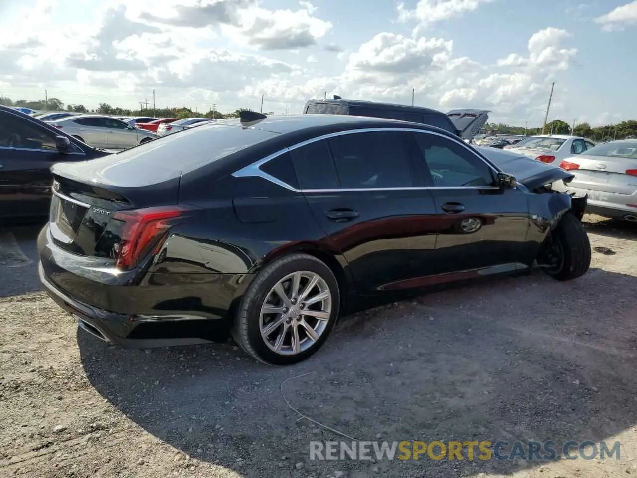 3 Photograph of a damaged car 1G6DM5RK8L0119235 CADILLAC CT5 2020