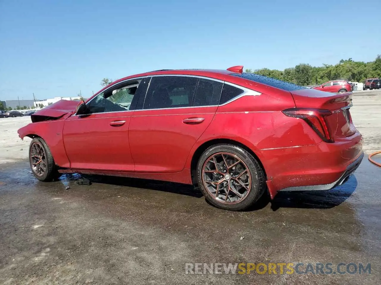 2 Photograph of a damaged car 1G6DN5RK1L0128842 CADILLAC CT5 2020