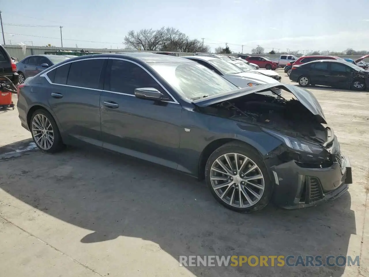 4 Photograph of a damaged car 1G6DN5RK4L0118905 CADILLAC CT5 2020