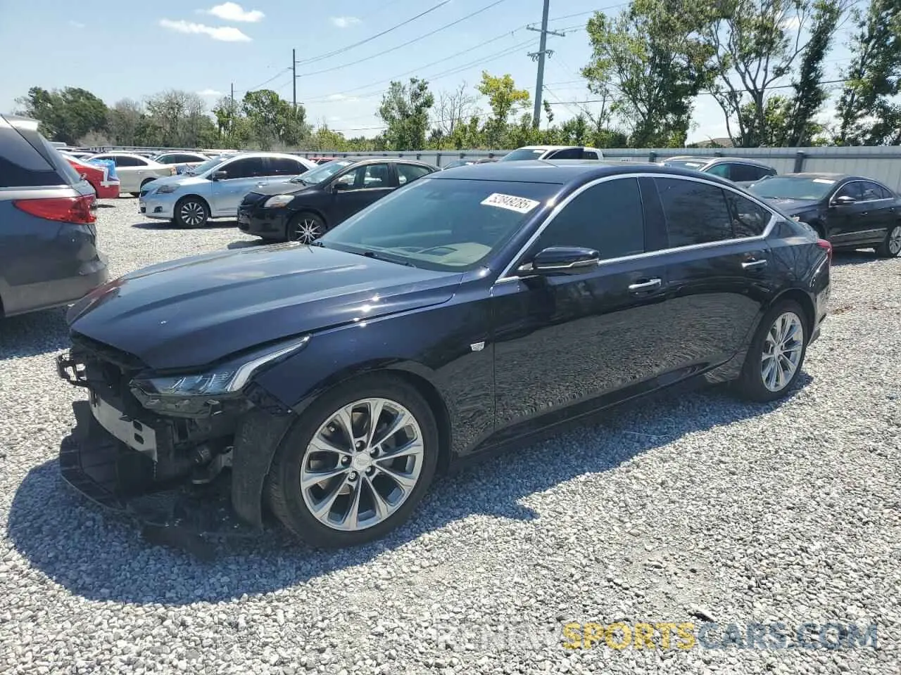 1 Photograph of a damaged car 1G6DN5RK5L0128648 CADILLAC CT5 2020
