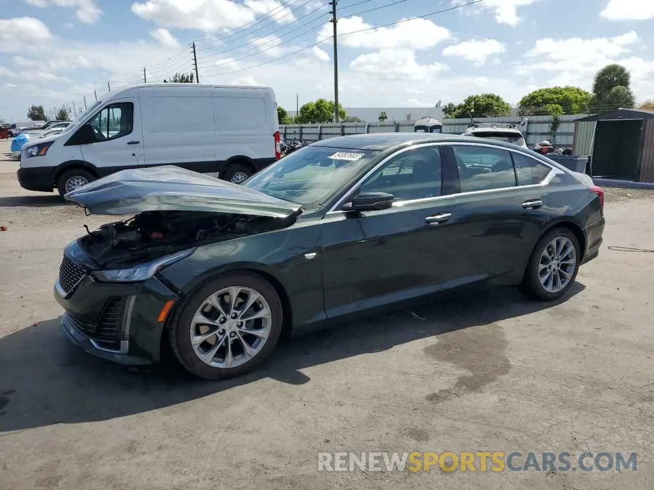 1 Photograph of a damaged car 1G6DN5RK5L0141688 CADILLAC CT5 2020