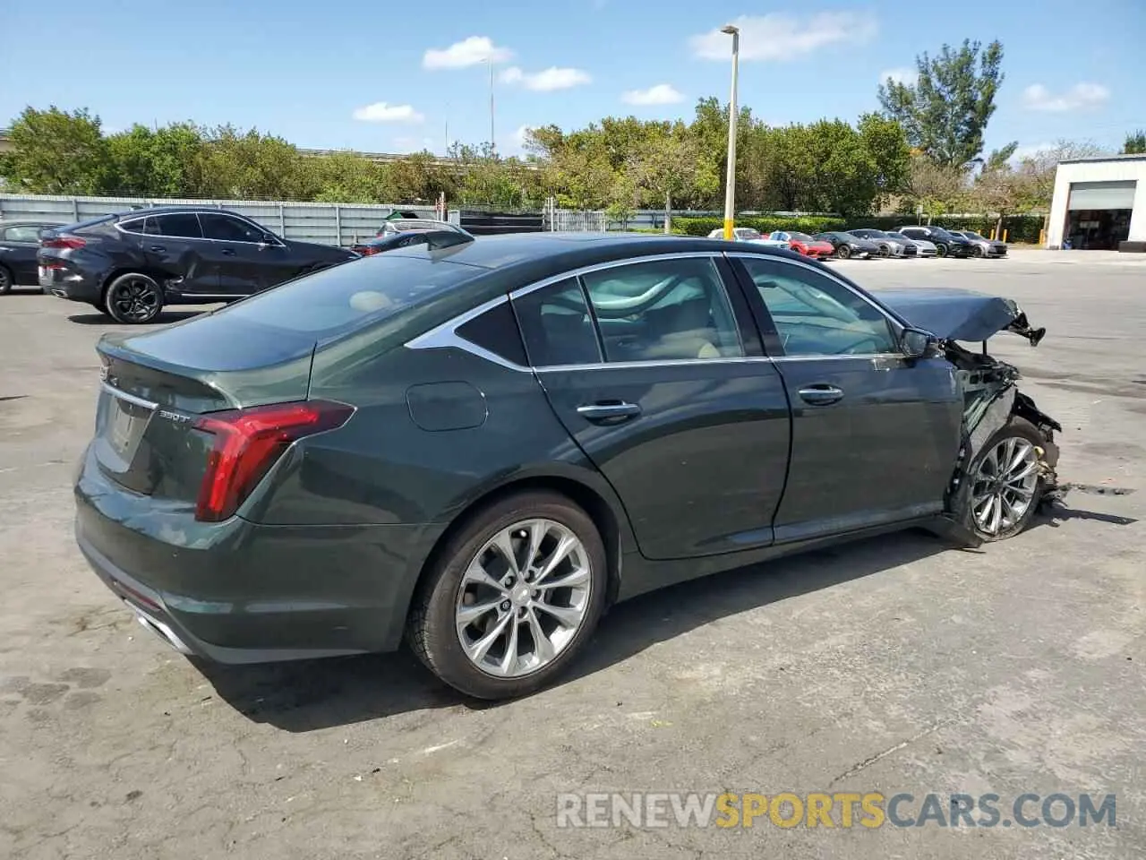 3 Photograph of a damaged car 1G6DN5RK5L0141688 CADILLAC CT5 2020
