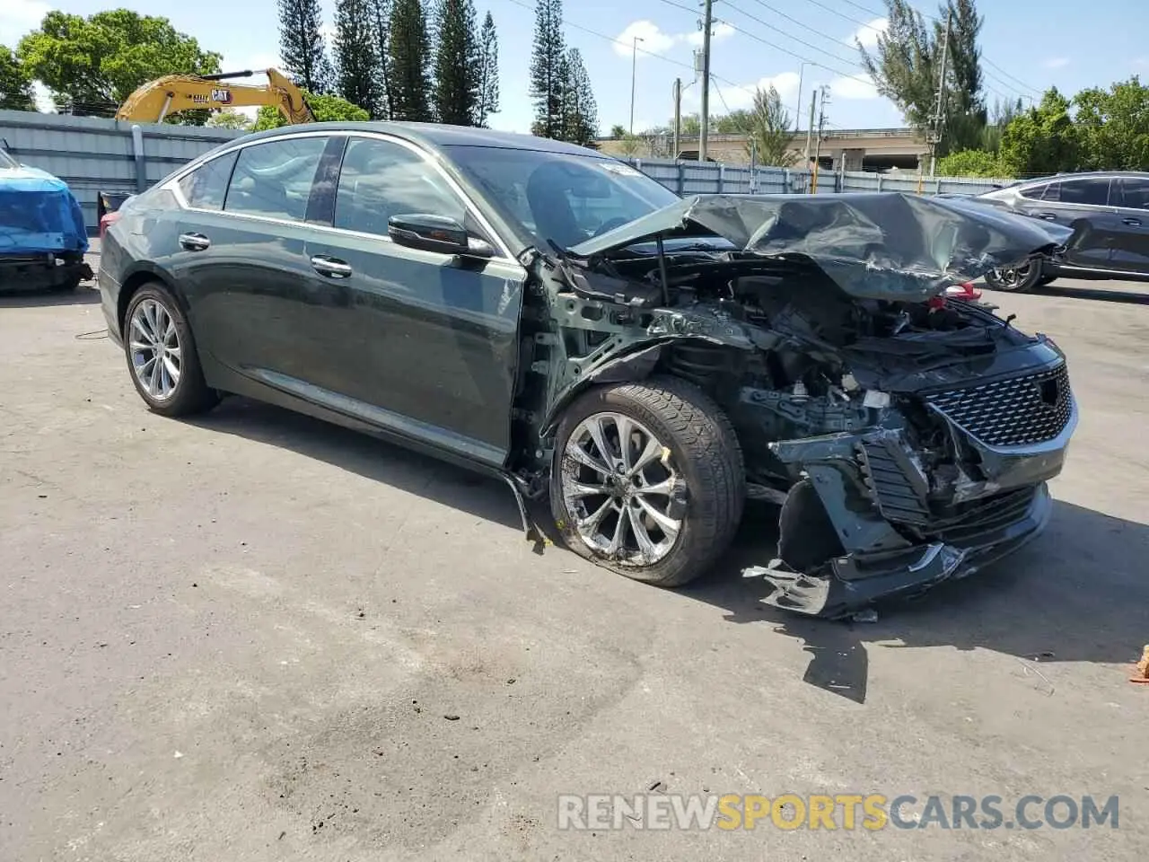 4 Photograph of a damaged car 1G6DN5RK5L0141688 CADILLAC CT5 2020