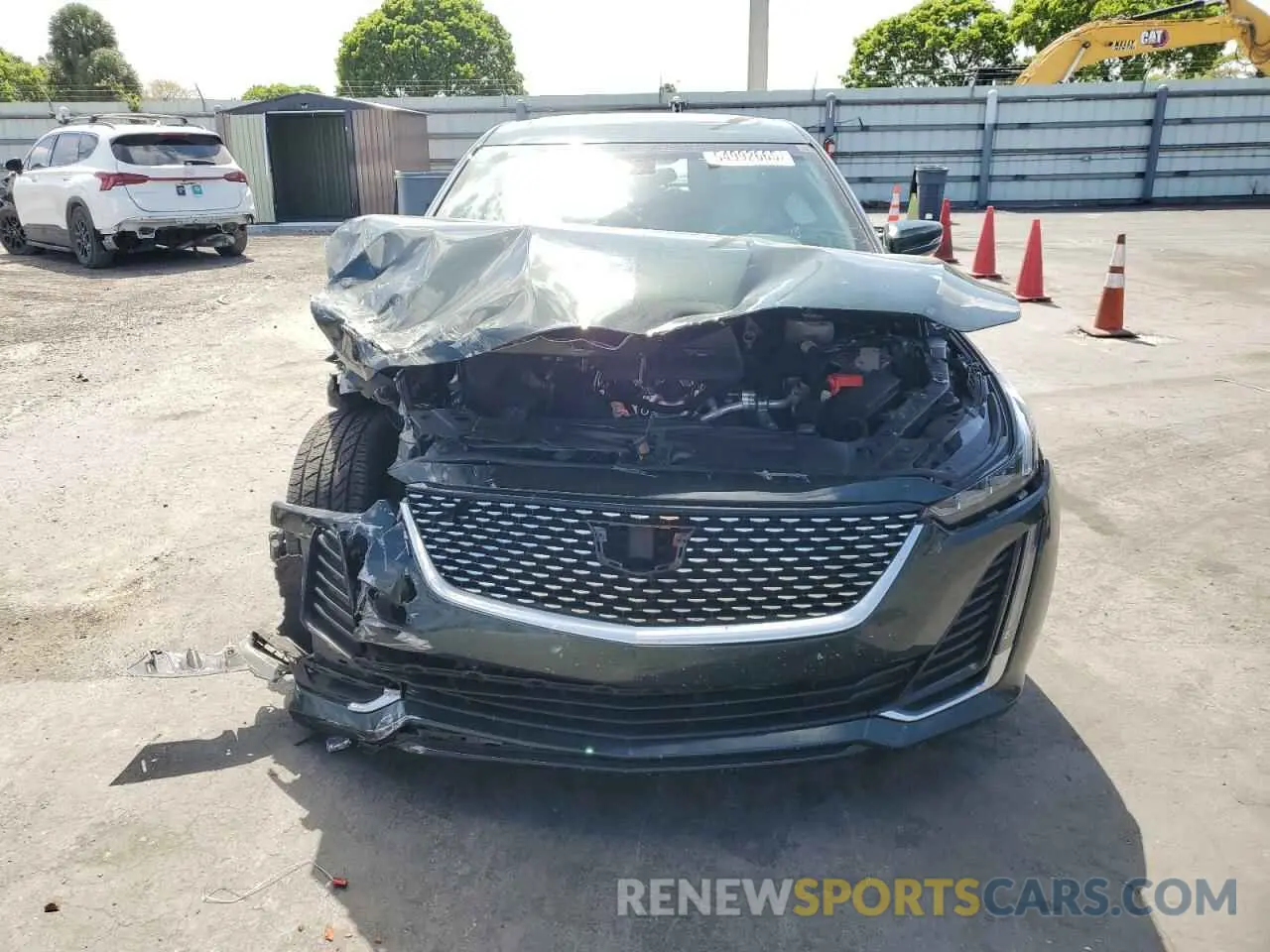 5 Photograph of a damaged car 1G6DN5RK5L0141688 CADILLAC CT5 2020
