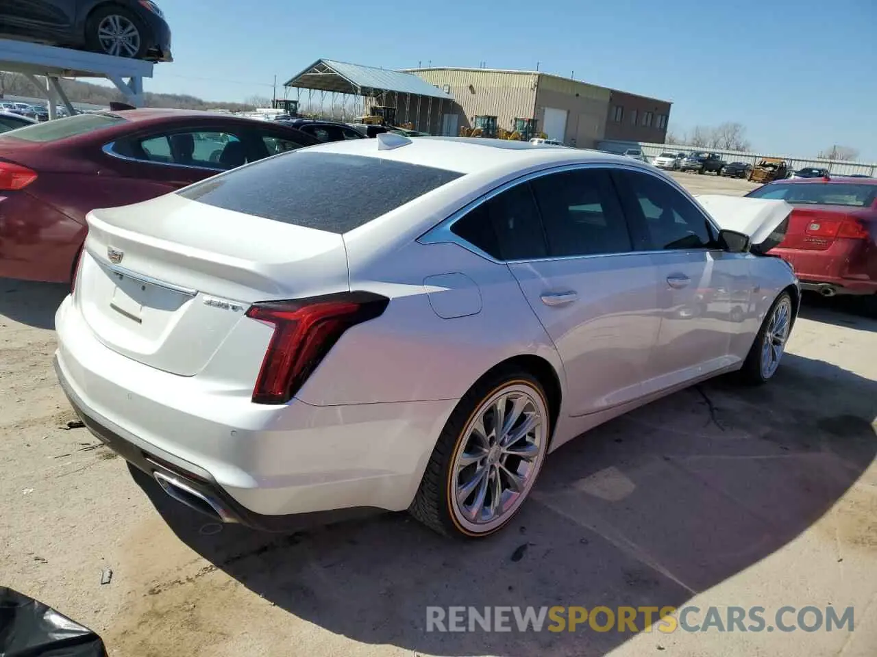 3 Photograph of a damaged car 1G6DN5RK6L0152182 CADILLAC CT5 2020