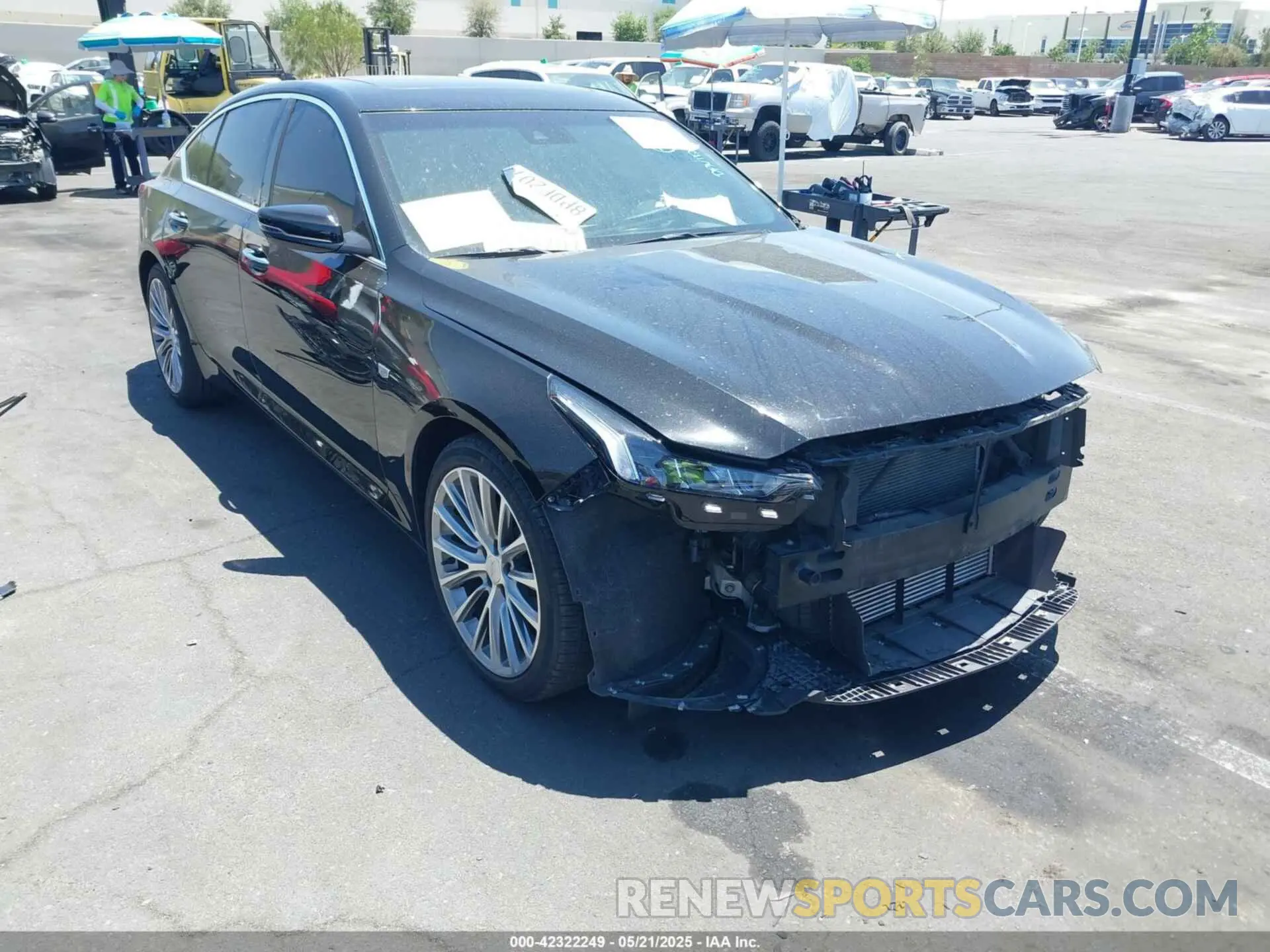 1 Photograph of a damaged car 1G6DN5RKXL0111392 CADILLAC CT5 2020