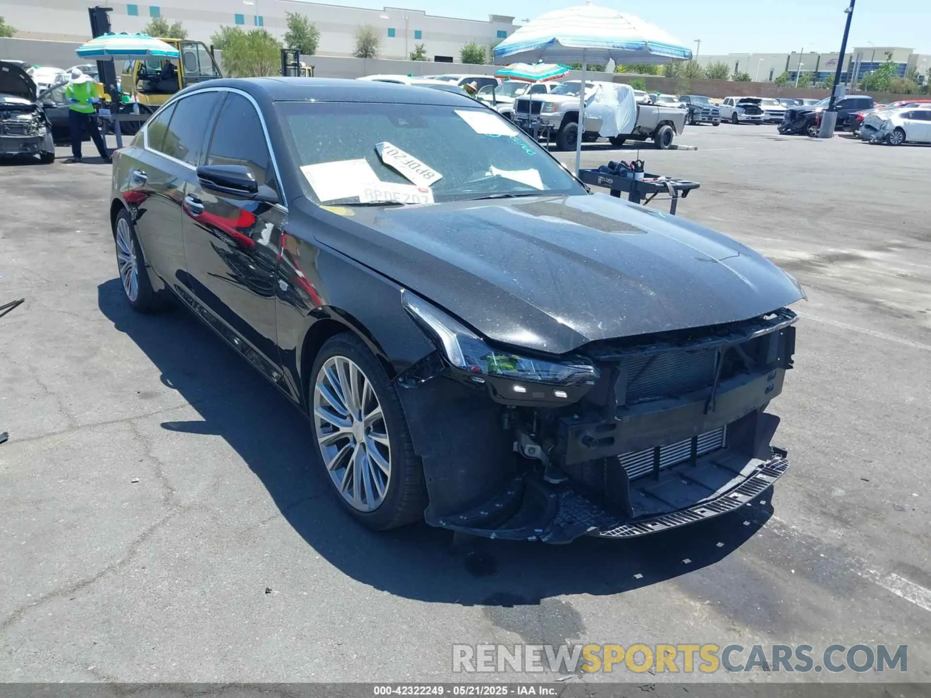 14 Photograph of a damaged car 1G6DN5RKXL0111392 CADILLAC CT5 2020