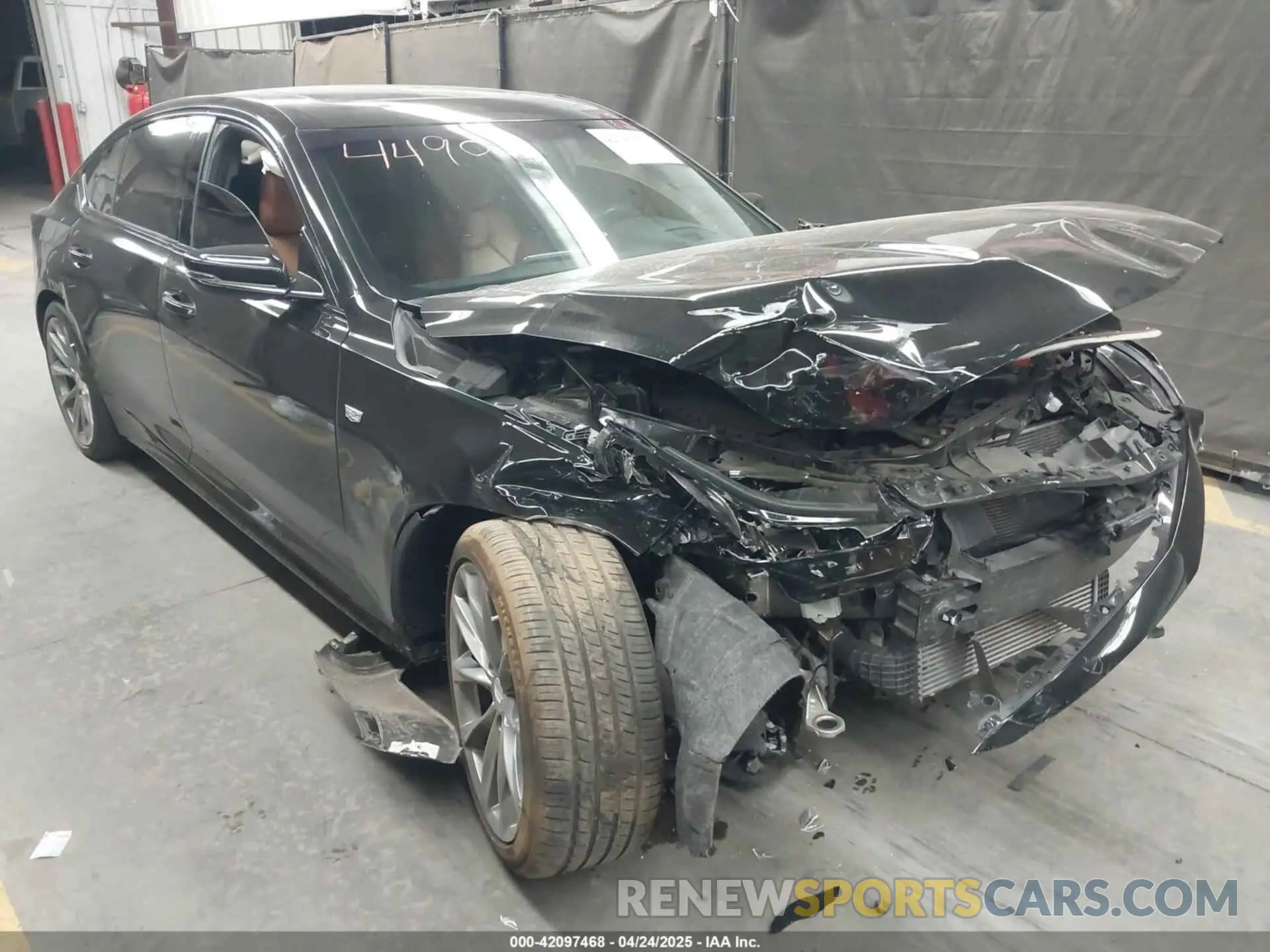 1 Photograph of a damaged car 1G6DP5RK5L0121306 CADILLAC CT5 2020