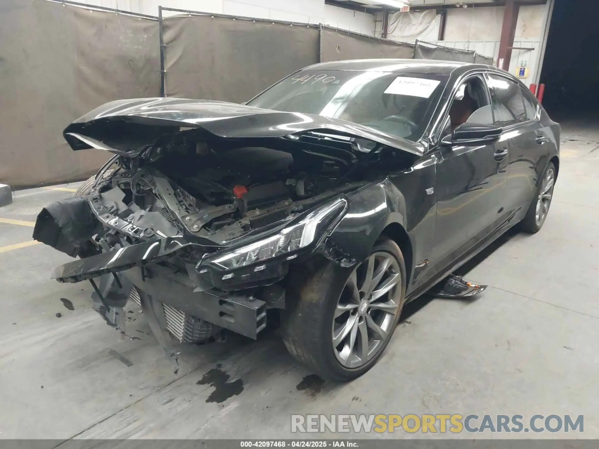 2 Photograph of a damaged car 1G6DP5RK5L0121306 CADILLAC CT5 2020