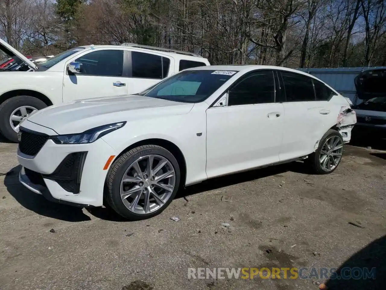 1 Photograph of a damaged car 1G6DP5RKXL0151336 CADILLAC CT5 2020