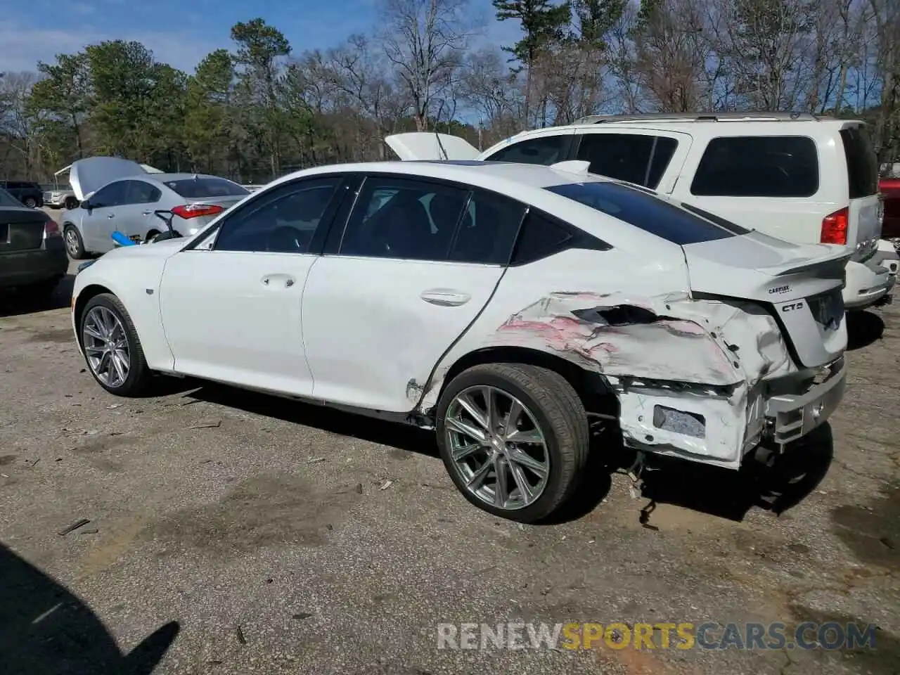 2 Photograph of a damaged car 1G6DP5RKXL0151336 CADILLAC CT5 2020