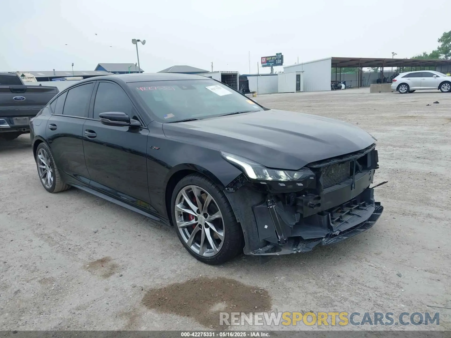1 Photograph of a damaged car 1G6DR5RW9L0145203 CADILLAC CT5 2020