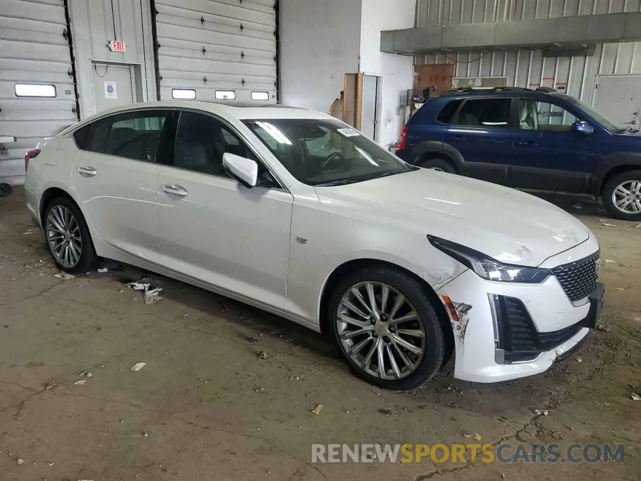 4 Photograph of a damaged car 1G6DT5RK0L0120365 CADILLAC CT5 2020