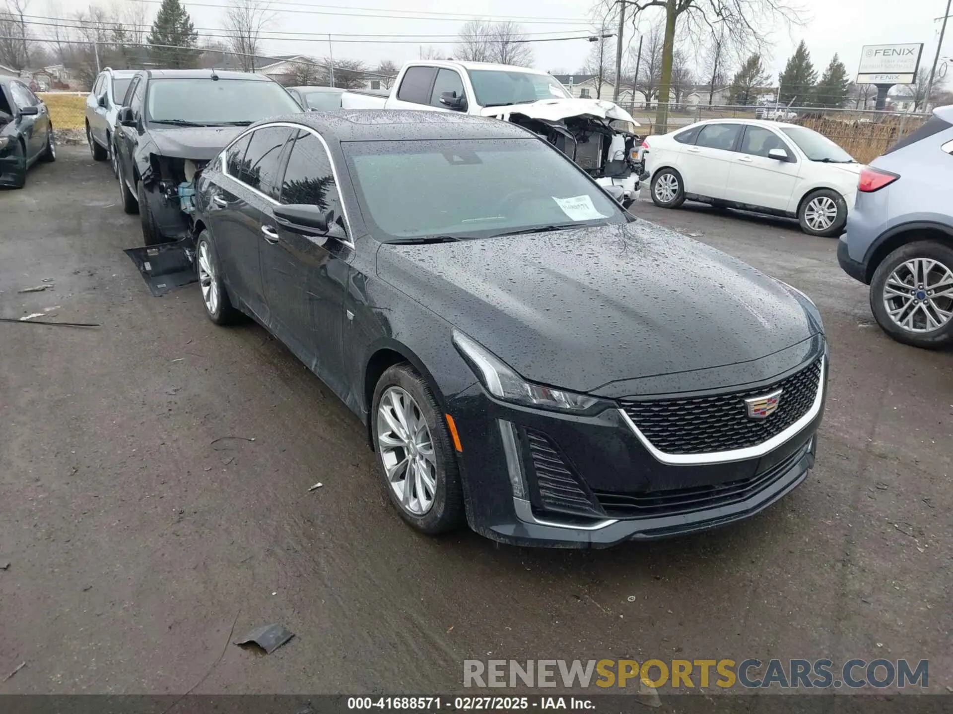 1 Photograph of a damaged car 1G6DT5RK4L0123057 CADILLAC CT5 2020