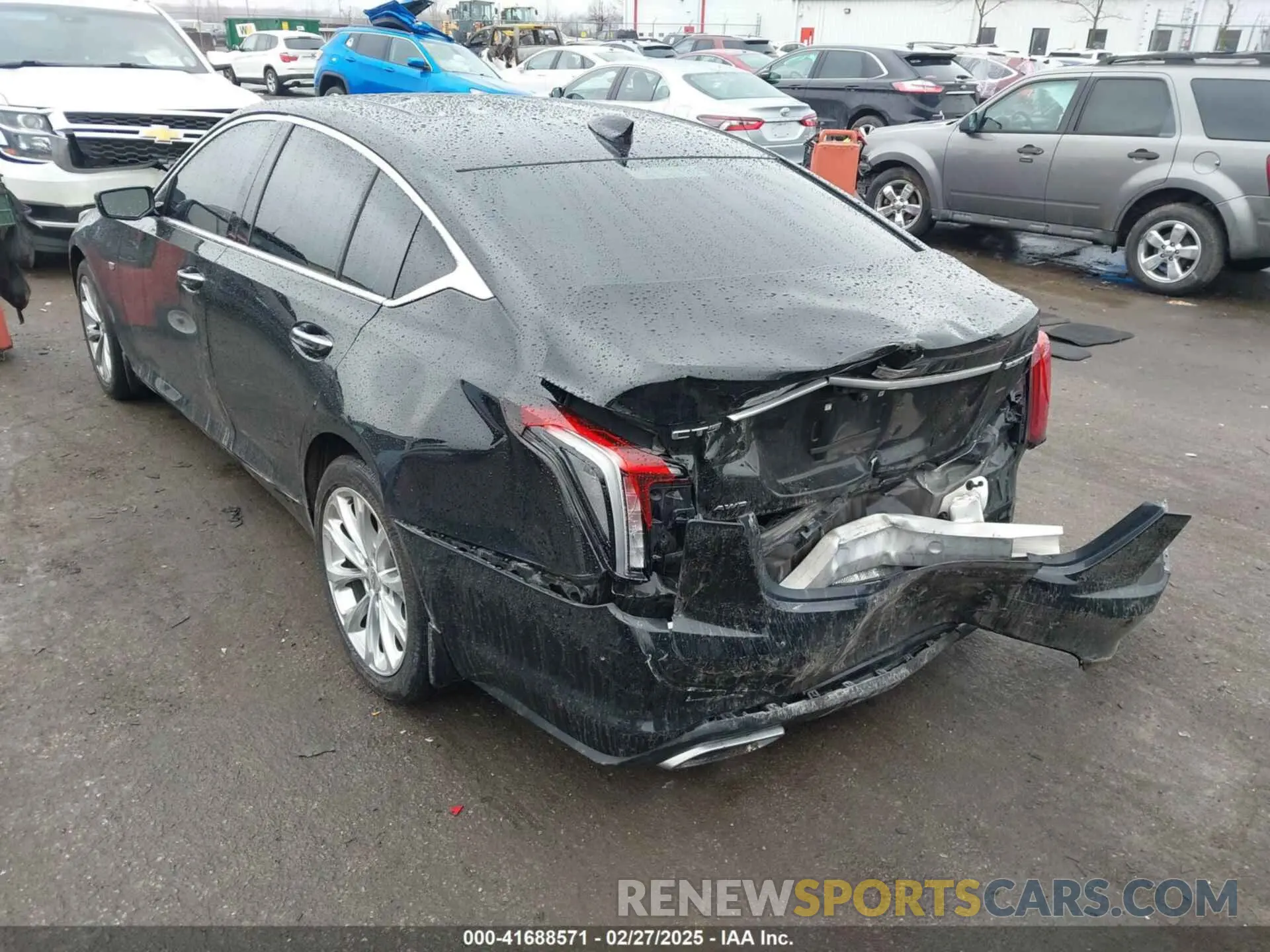 3 Photograph of a damaged car 1G6DT5RK4L0123057 CADILLAC CT5 2020
