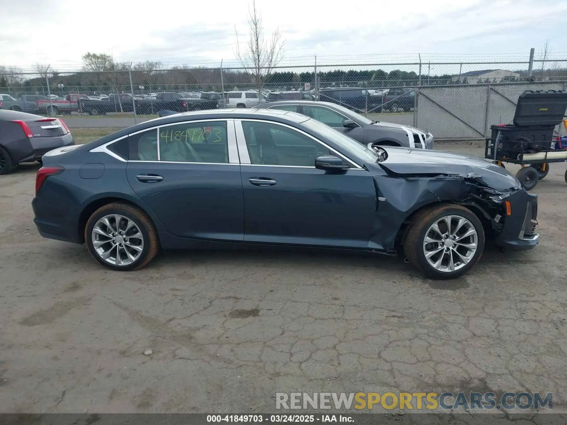 14 Photograph of a damaged car 1G6DT5RK7L0141035 CADILLAC CT5 2020