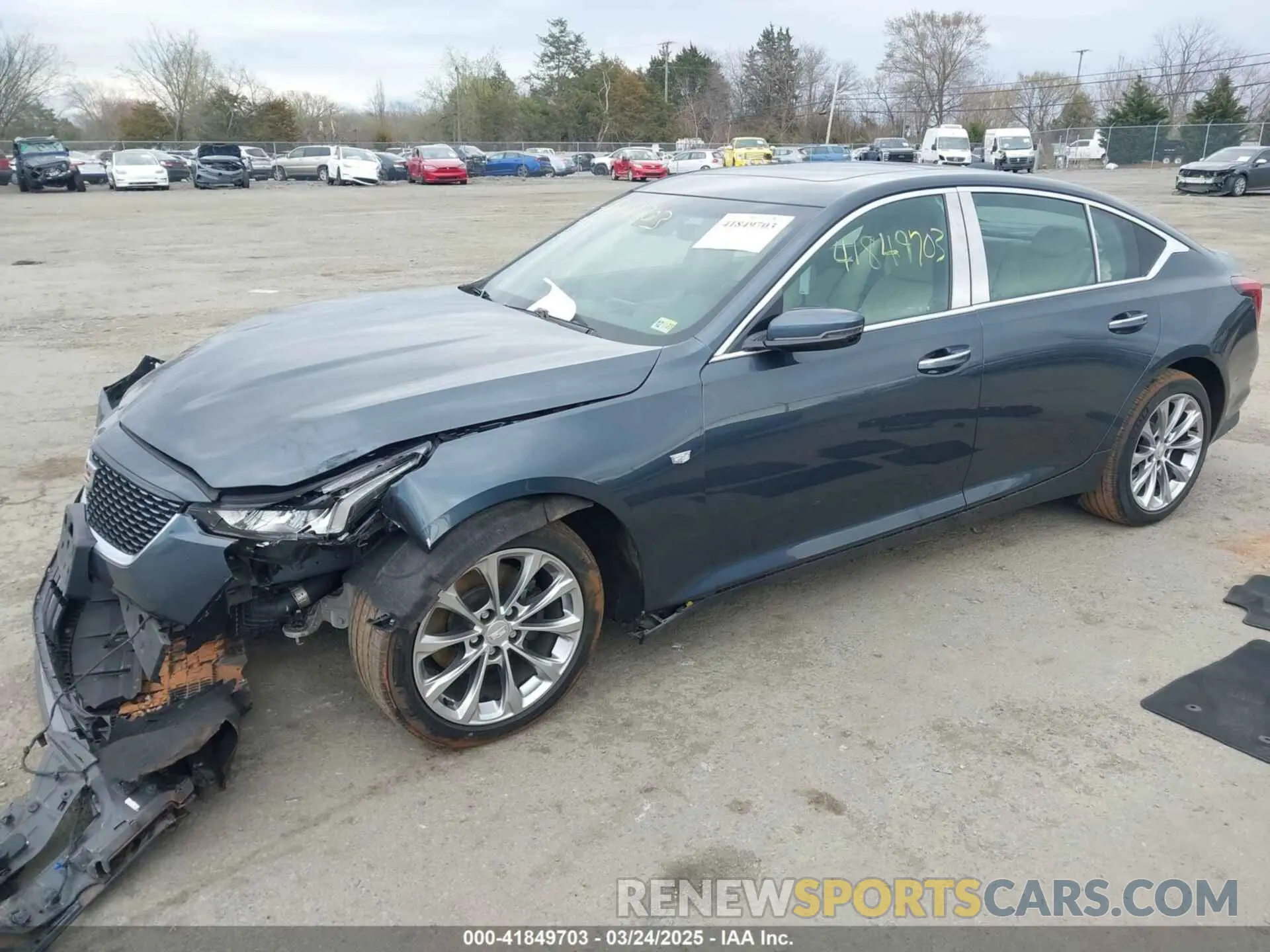 2 Photograph of a damaged car 1G6DT5RK7L0141035 CADILLAC CT5 2020