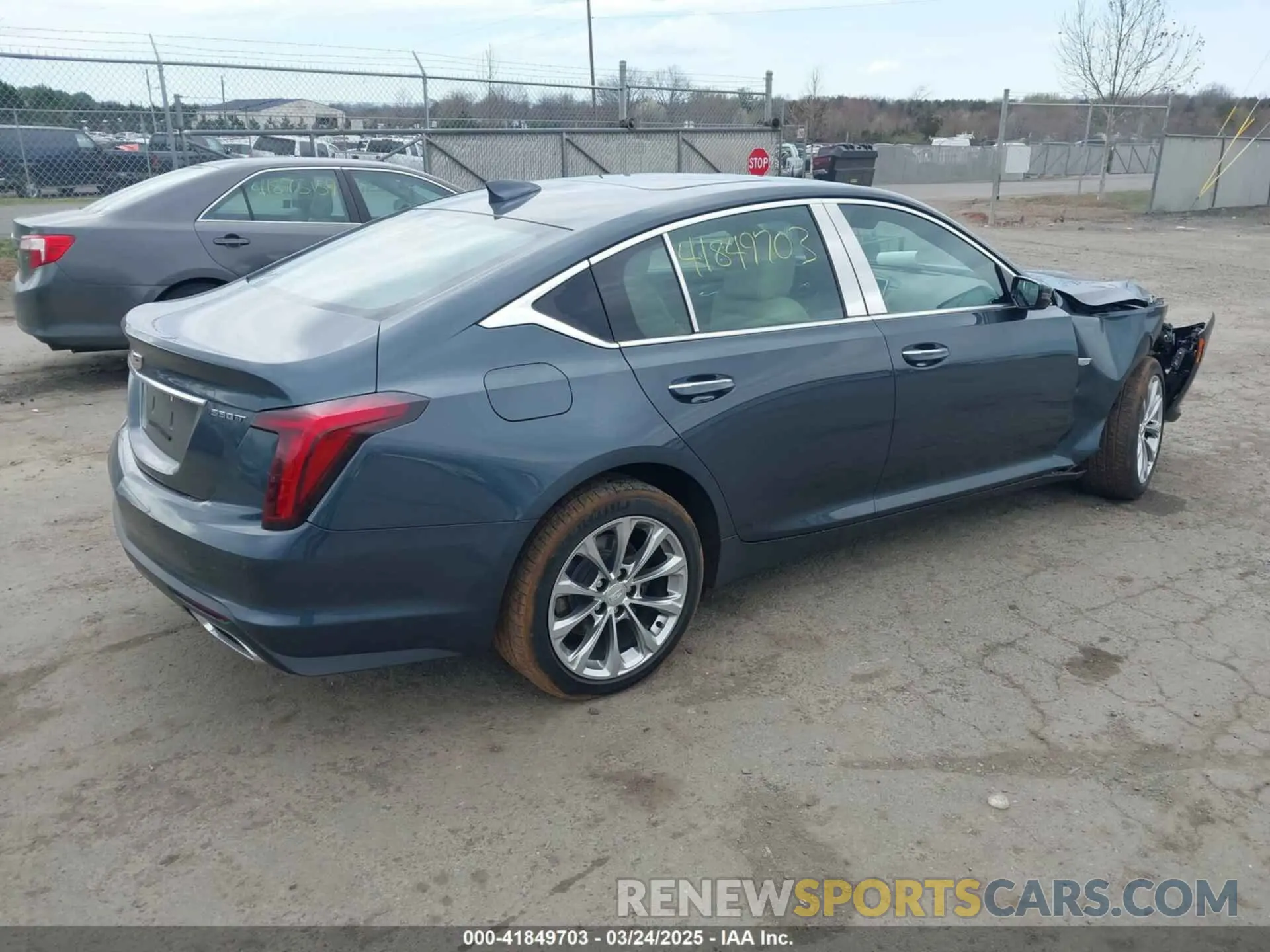 4 Photograph of a damaged car 1G6DT5RK7L0141035 CADILLAC CT5 2020