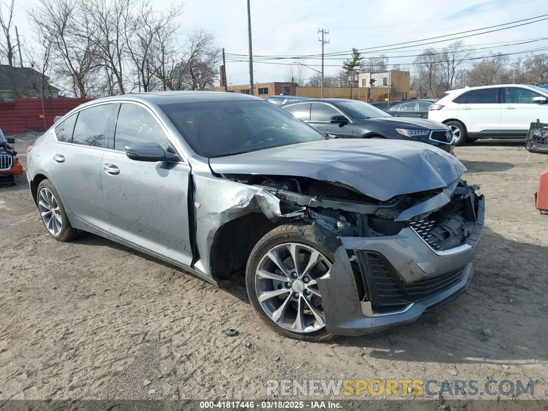 1 Photograph of a damaged car 1G6DT5RK8L0127953 CADILLAC CT5 2020