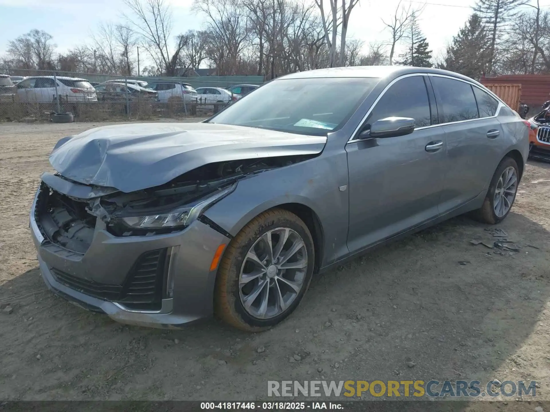 2 Photograph of a damaged car 1G6DT5RK8L0127953 CADILLAC CT5 2020