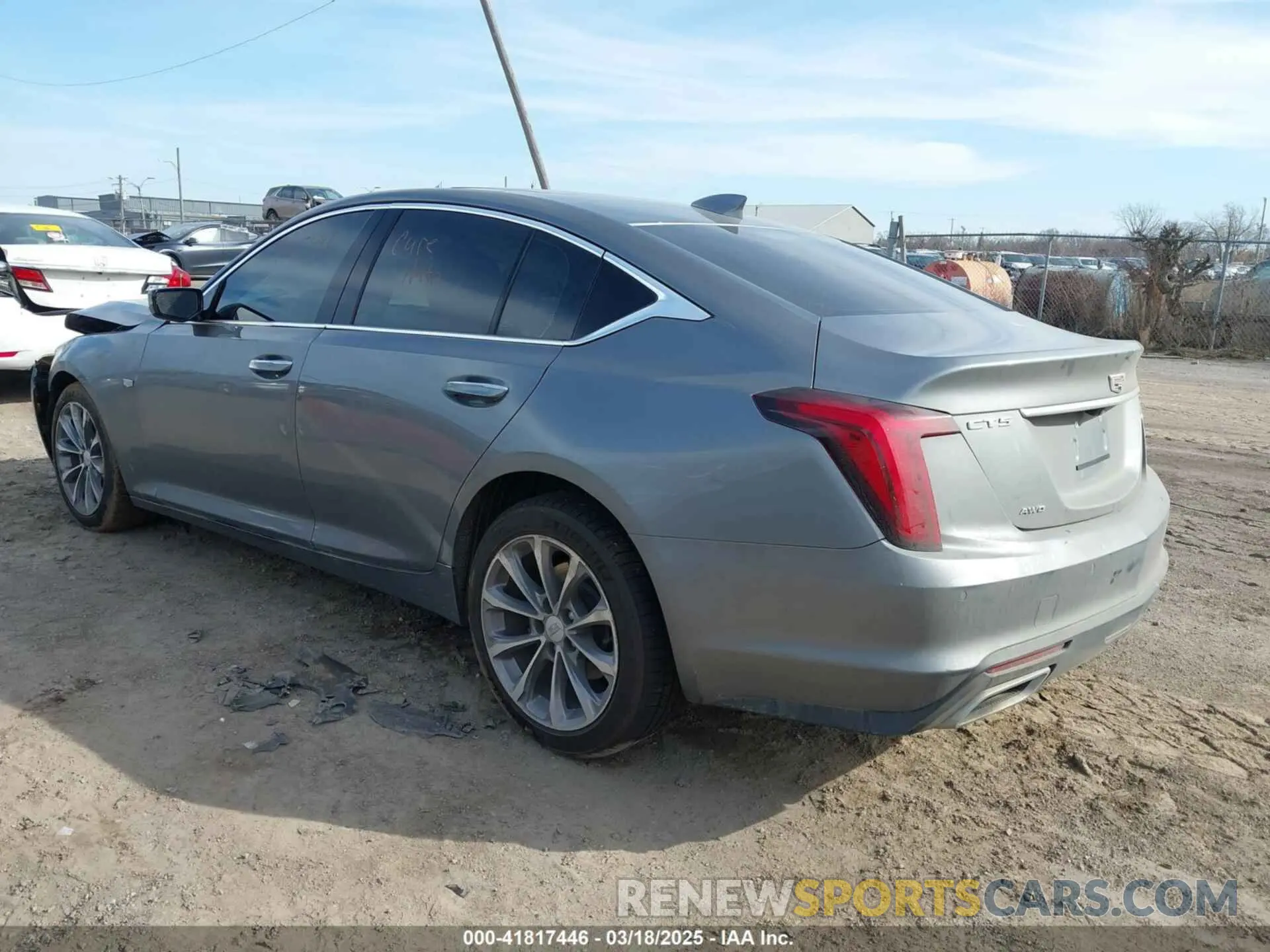 3 Photograph of a damaged car 1G6DT5RK8L0127953 CADILLAC CT5 2020