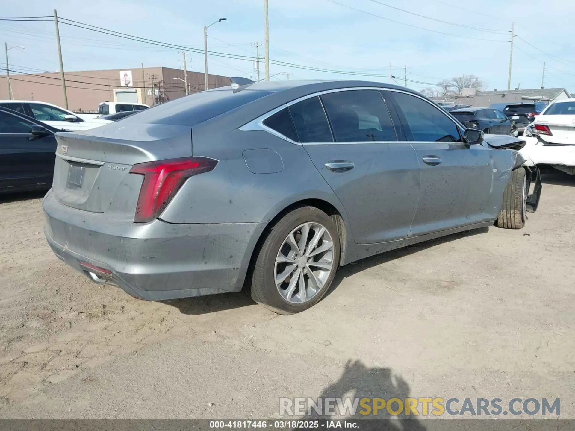 4 Photograph of a damaged car 1G6DT5RK8L0127953 CADILLAC CT5 2020