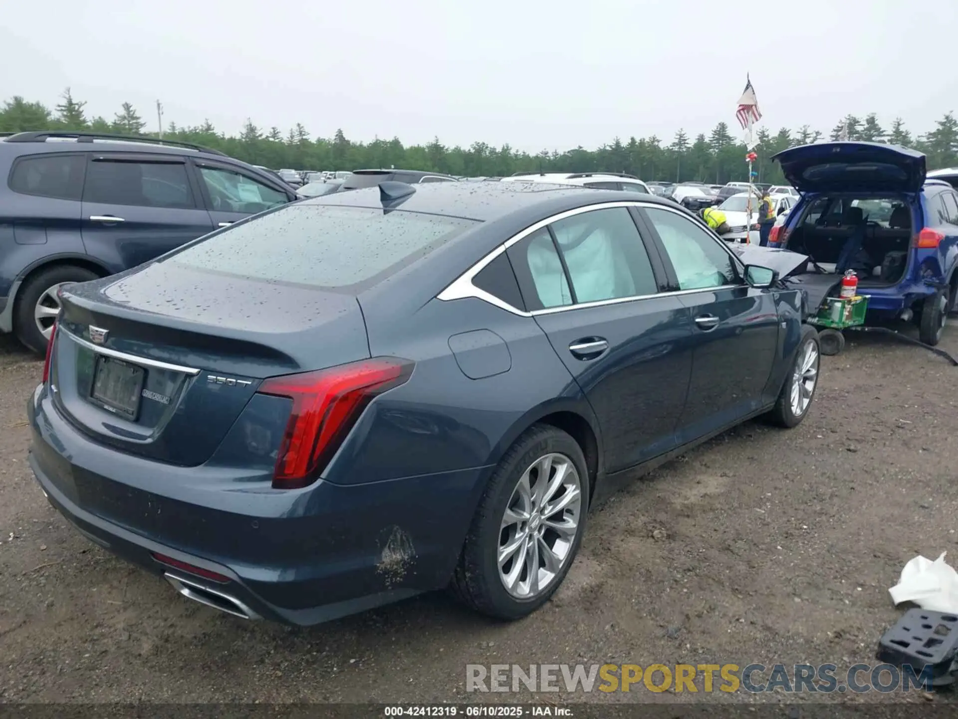 4 Photograph of a damaged car 1G6DT5RK9L0129078 CADILLAC CT5 2020