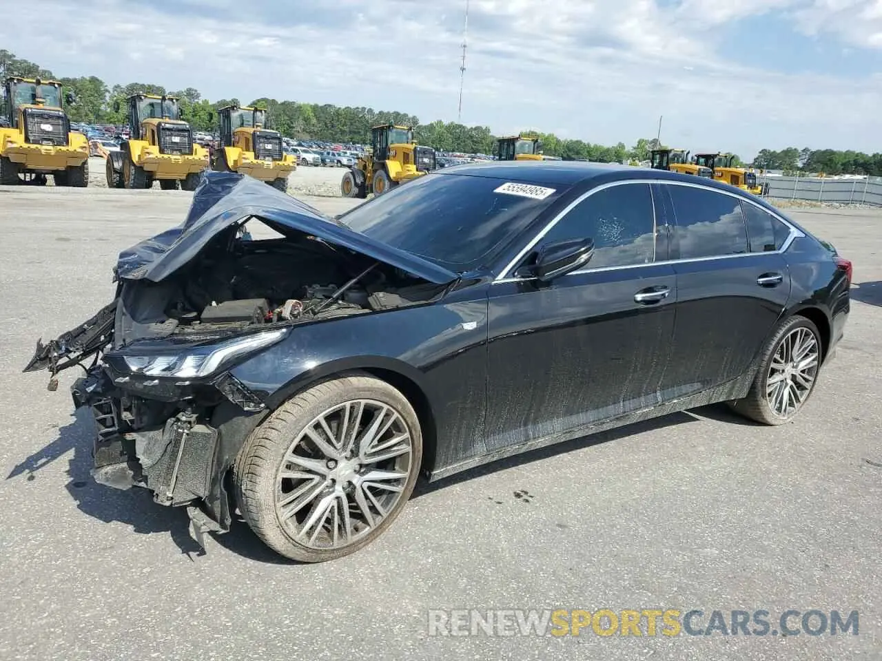 1 Photograph of a damaged car 1G6DT5RW8L0152399 CADILLAC CT5 2020