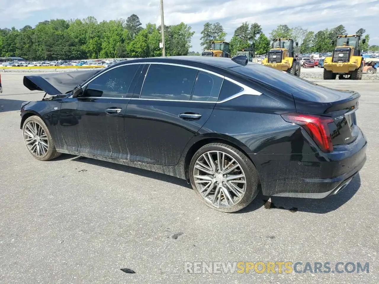 2 Photograph of a damaged car 1G6DT5RW8L0152399 CADILLAC CT5 2020
