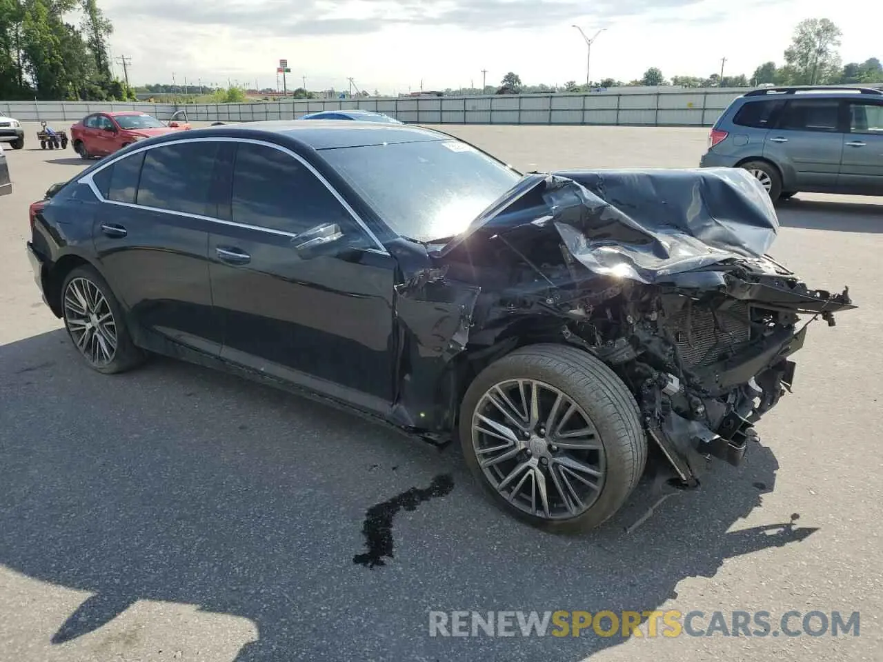 4 Photograph of a damaged car 1G6DT5RW8L0152399 CADILLAC CT5 2020