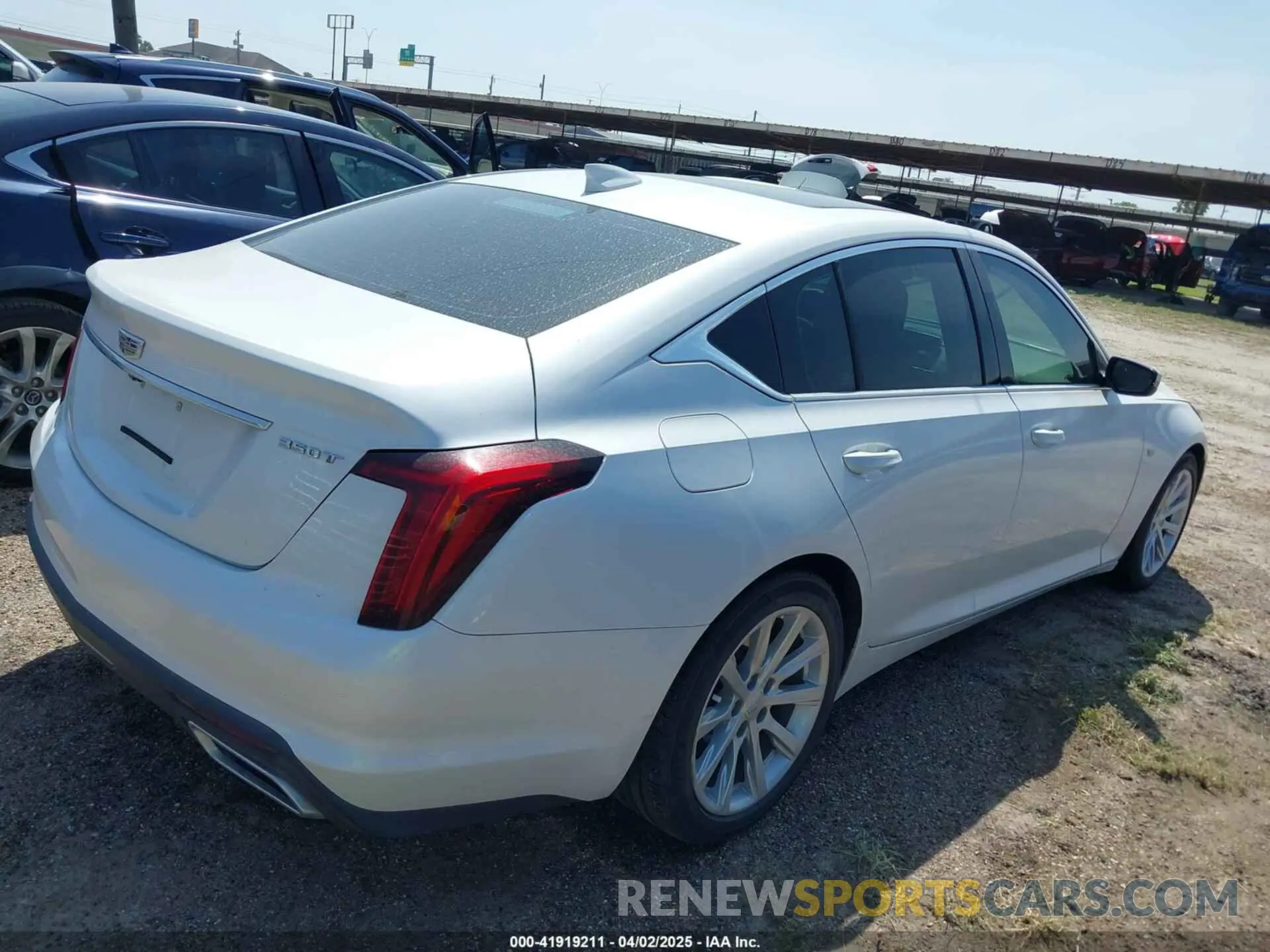 4 Photograph of a damaged car 1G6DW5RK3L0139631 CADILLAC CT5 2020