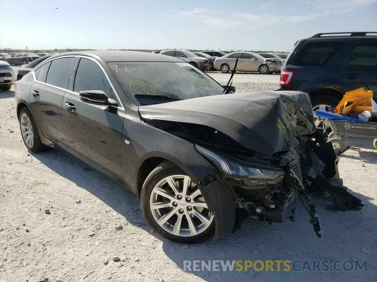 1 Photograph of a damaged car 1G6DW5RK7L0130737 CADILLAC CT5 2020