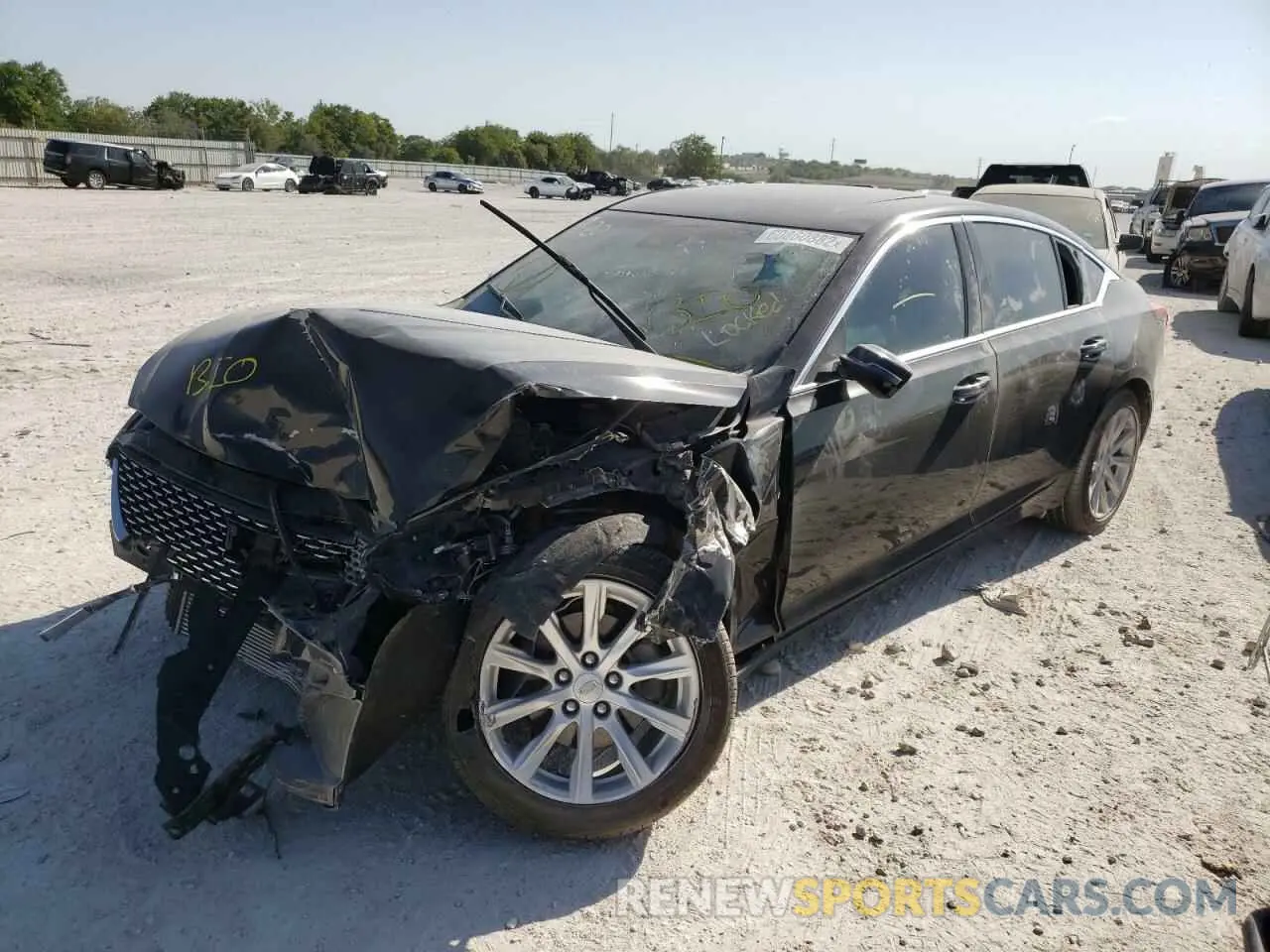2 Photograph of a damaged car 1G6DW5RK7L0130737 CADILLAC CT5 2020