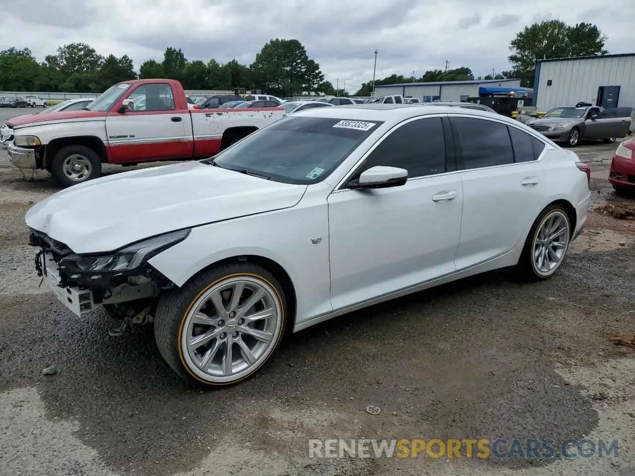 1 Photograph of a damaged car 1G6DW5RK7L0151829 CADILLAC CT5 2020