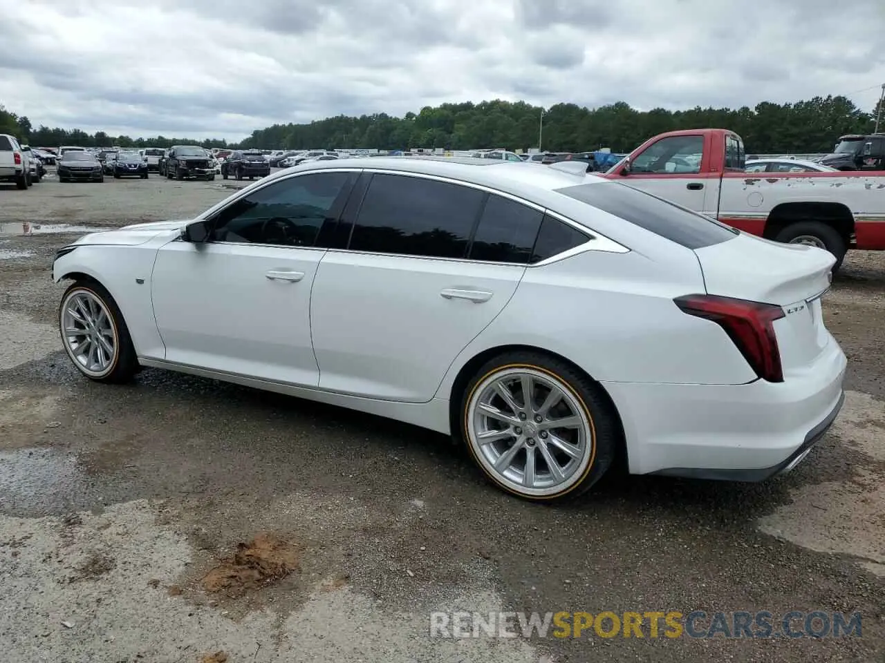 2 Photograph of a damaged car 1G6DW5RK7L0151829 CADILLAC CT5 2020