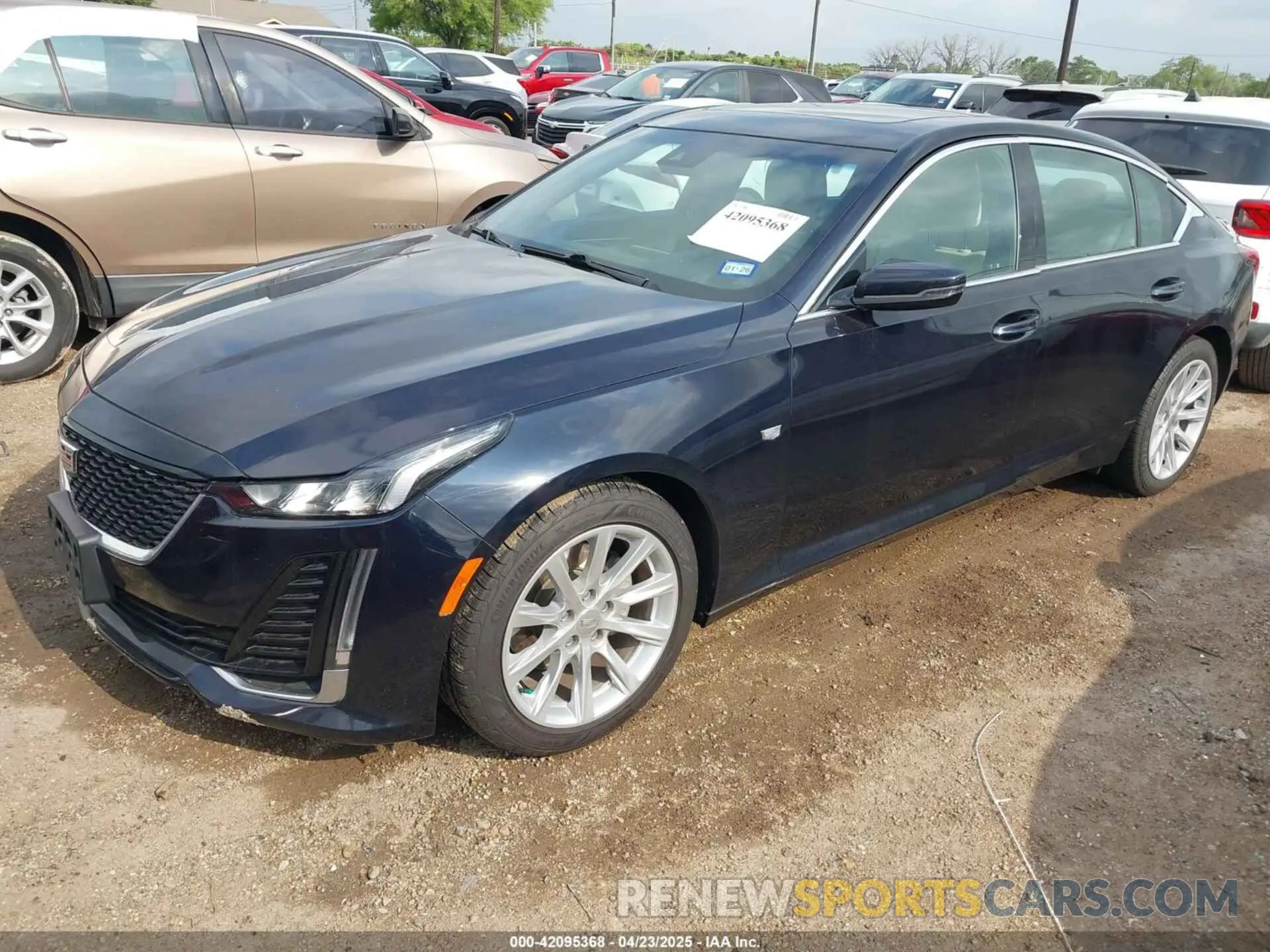 2 Photograph of a damaged car 1G6DW5RK7L0152642 CADILLAC CT5 2020