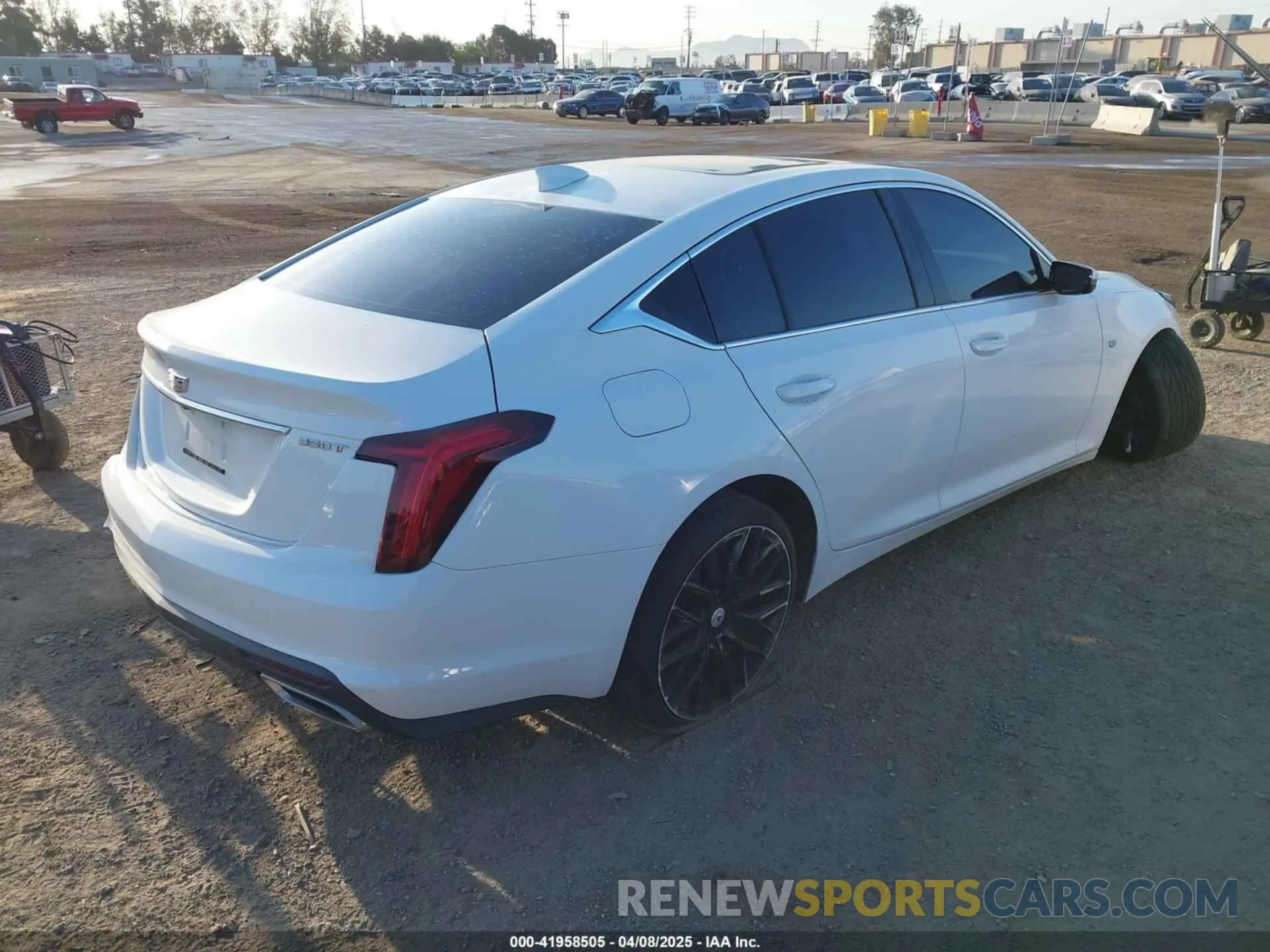 4 Photograph of a damaged car 1G6DW5RK9L0128732 CADILLAC CT5 2020