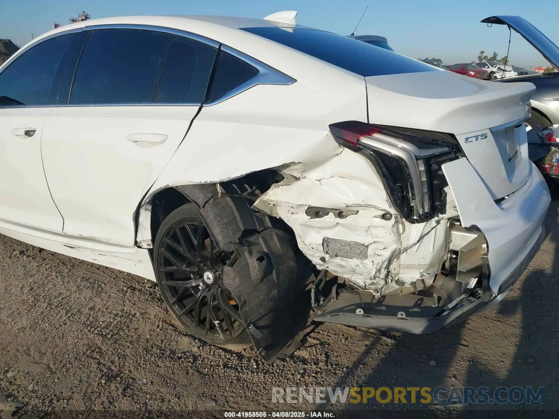 6 Photograph of a damaged car 1G6DW5RK9L0128732 CADILLAC CT5 2020