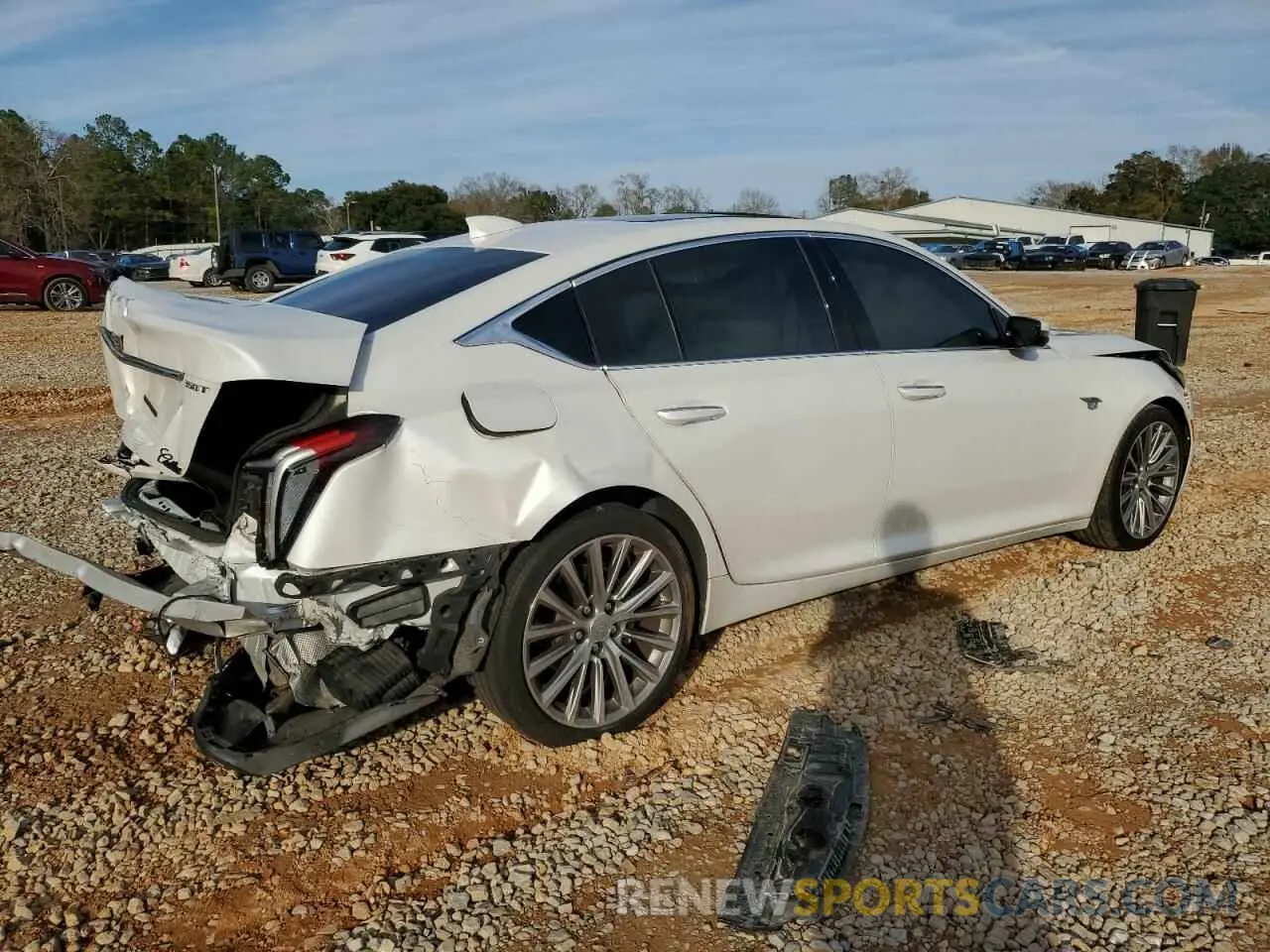 3 Photograph of a damaged car 1G6DN5RK2M0125904 CADILLAC CT5 2021