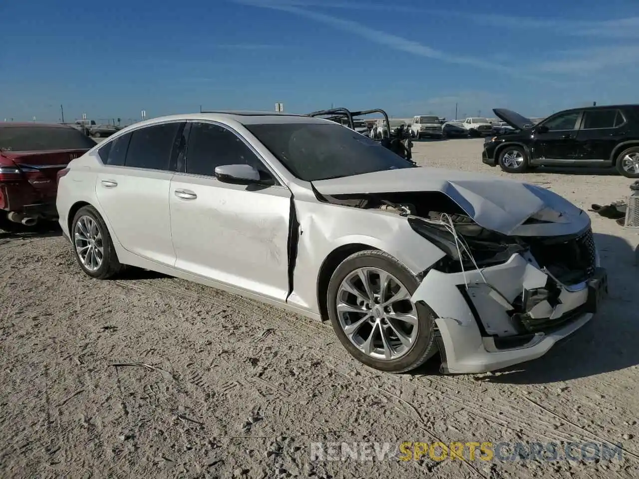 4 Photograph of a damaged car 1G6DN5RK4M0146799 CADILLAC CT5 2021