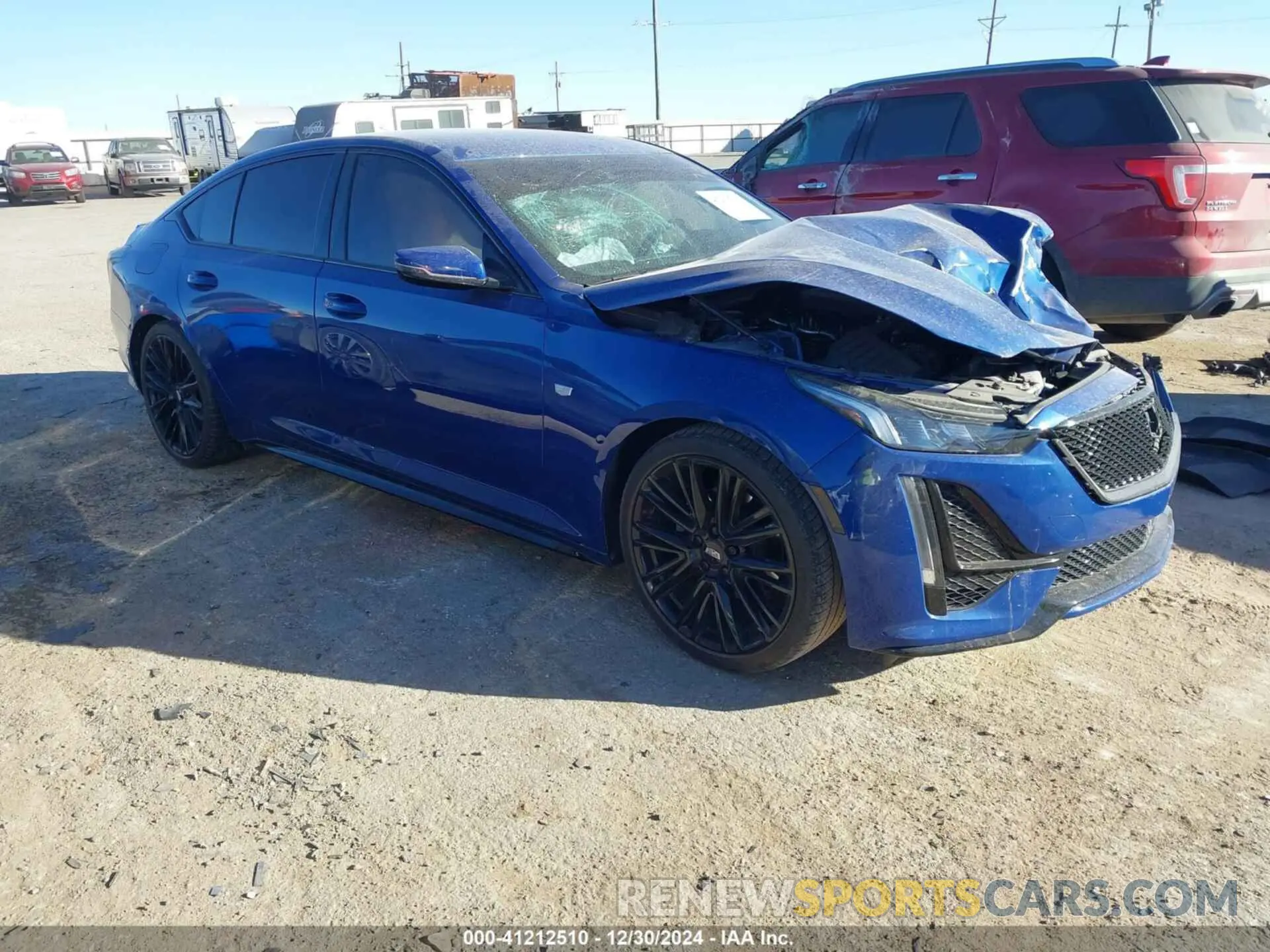 1 Photograph of a damaged car 1G6DP5RK9M0120788 CADILLAC CT5 2021