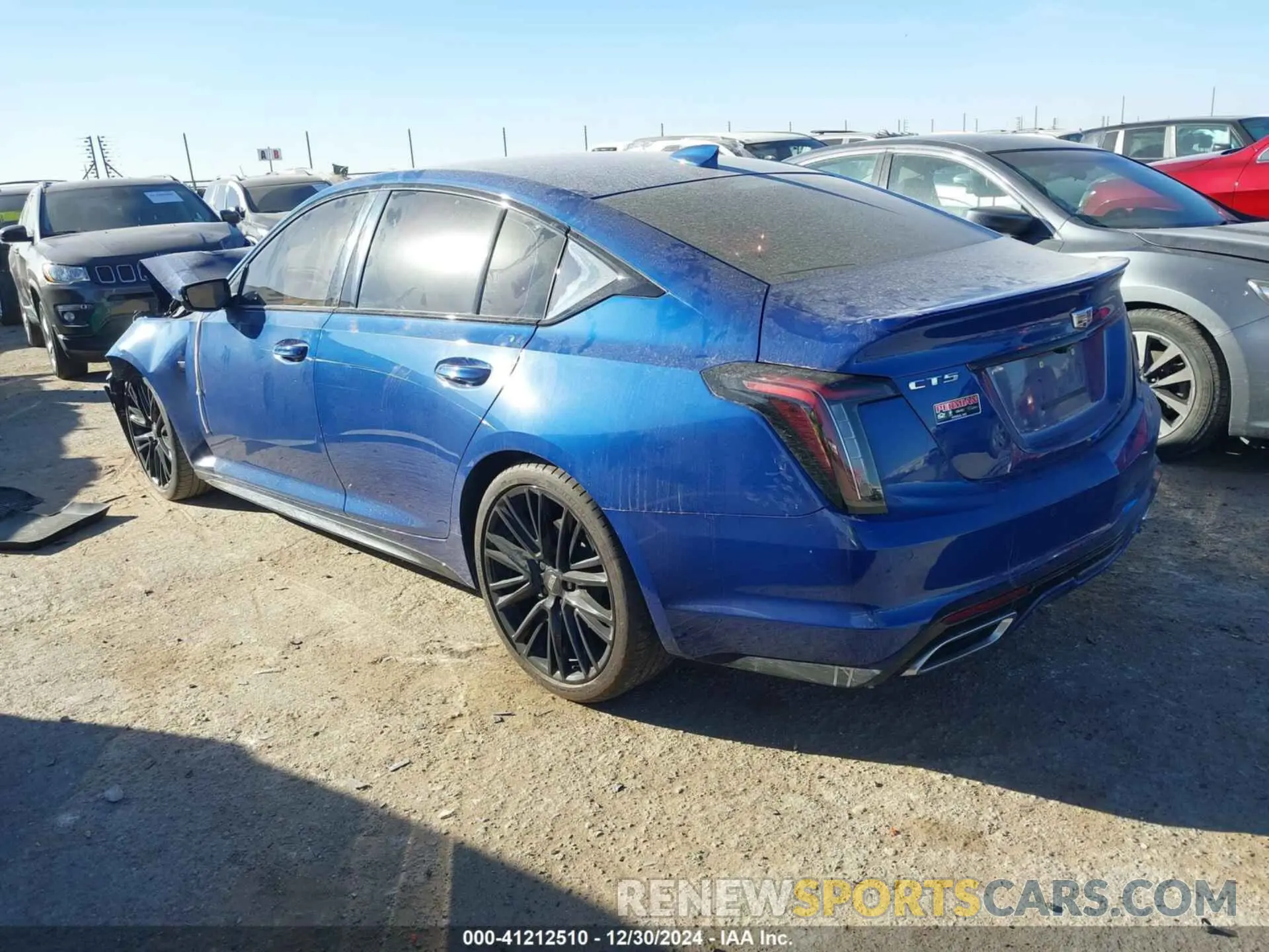 3 Photograph of a damaged car 1G6DP5RK9M0120788 CADILLAC CT5 2021