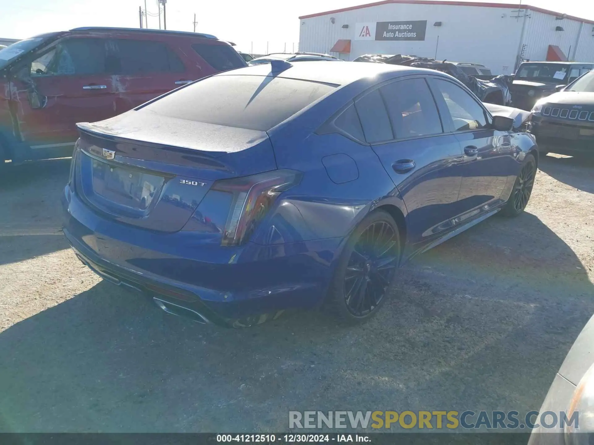 4 Photograph of a damaged car 1G6DP5RK9M0120788 CADILLAC CT5 2021