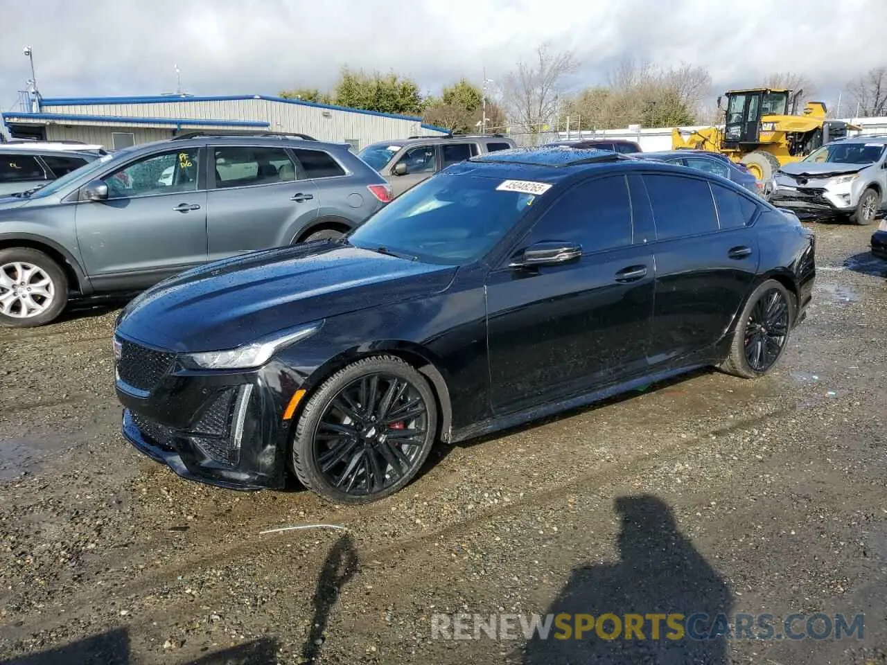 1 Photograph of a damaged car 1G6DR5RW0M0130767 CADILLAC CT5 2021