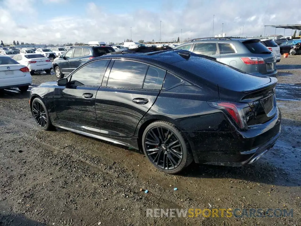 2 Photograph of a damaged car 1G6DR5RW0M0130767 CADILLAC CT5 2021